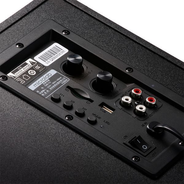 Акустична система MICROLAB TMN-9U 2.1, 40W, mini-jack, USB, SD, чорний RC_TMN-9U фото