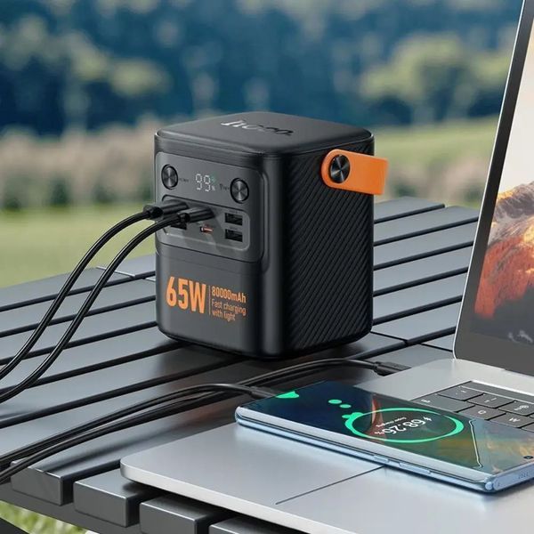 Павербанк для ноутбука Hoco J152 Pro 80000mAh 65W AMA_J152Pro фото