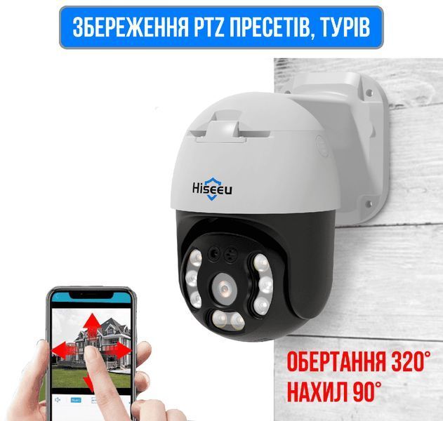 Поворотная камера AI GW IPC60D4MP60, 4 Мп, Wi‑Fi, 36x zoom U_13128 фото