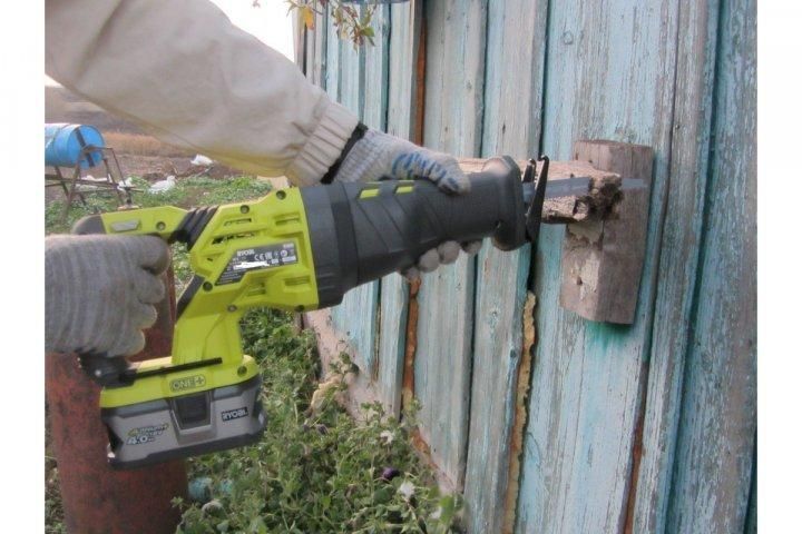 Пила шабельна акумуляторна RYOBI R18RS-0 (без АКБ та зарядного пристрою) HY_000013605 фото
