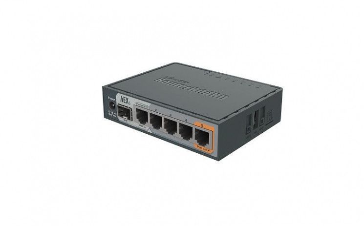 Маршрутизатор MikroTiK hEX S RC_RB760iGS фото