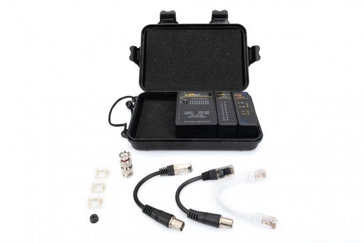 Тестер DIGITUS для мережевих кабелів, RJ45 & BNC RC_DN-14001-1 фото