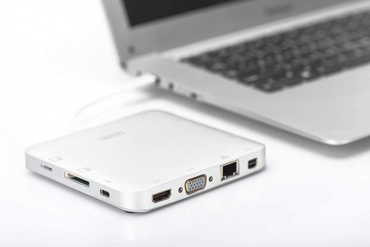 Док-станція DIGITUS USB-C, 11 Port RC_DA-70863 фото