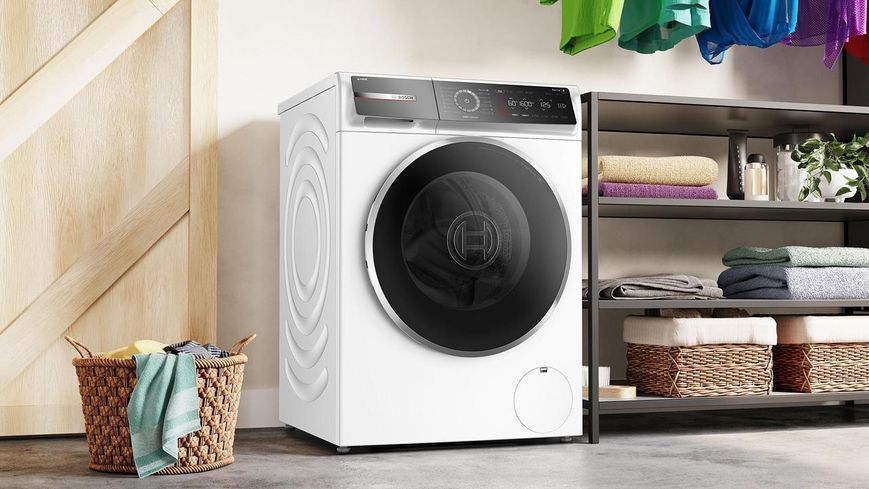 Bosch Пральна машина фронтальна, 10кг, 1600, A, 59см, дисплей, білий RC_WGB256A0UA фото