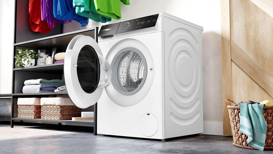 Bosch Пральна машина фронтальна, 10кг, 1600, A, 59см, дисплей, білий RC_WGB256A0UA фото