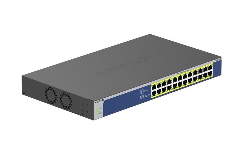 Комутатор GS524PP 24xGE PoE+(300Вт), некерований NETGEAR RC_GS524PP-100EUS фото