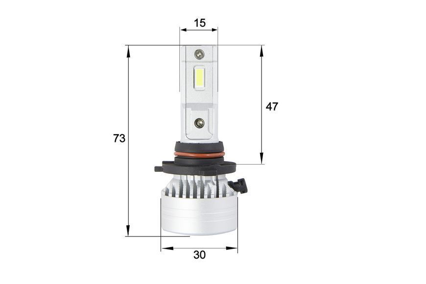 LED лампи Sho-Me F4 HB4 6500K 40W (SM F4 HB4) MA_SM F4 HB4 фото