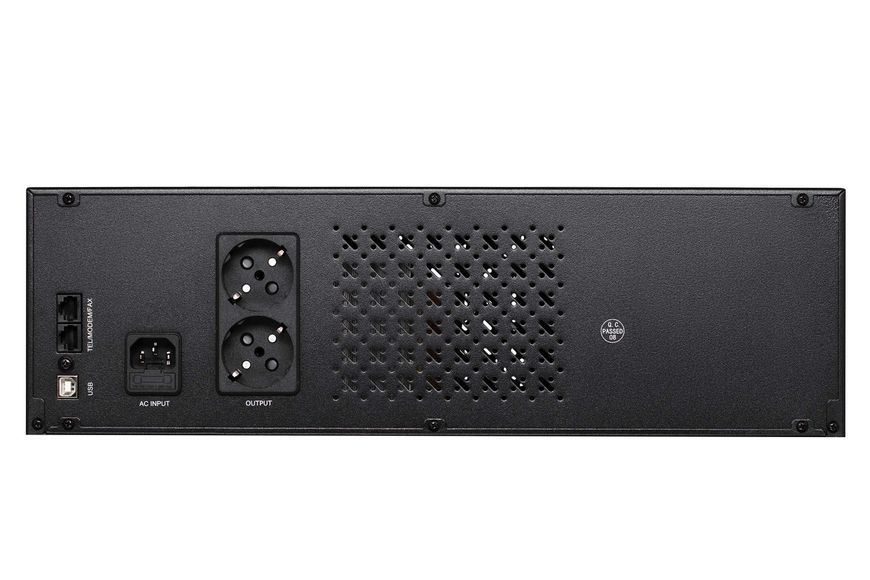 2E ДБЖ RE1200, 1200VA/720W, RM 3U, LCD, USB, 2xSchuko RC_2E-RE1200 фото