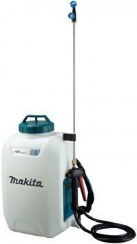 Опрыскиватели садовые аккумуляторные Makita DUS158Z, LXT 18В, 15л, 5 бар, сопло 1.7мм, 4.6кг (без АКБ и ЗП) RC_DUS158Z фото