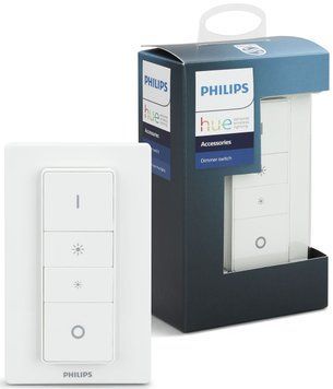 Hue Пульт дистанционного управления Dimmer, ZigBee, настенный, портативный Philips RC_929001173770 фото