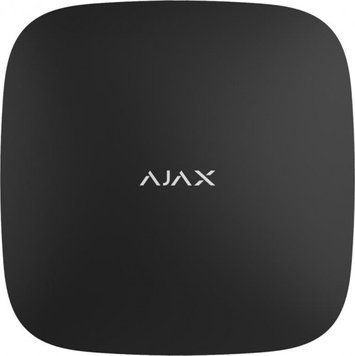 Интеллектуальная централь Ajax Hub Plus черная (GSM+Ethernet+Wi-Fi+3G) RC_12233 фото
