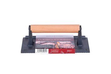 Пресс для мяса SANTOS, с деревянной ручкой, 21 x 11 см, чугун 899317 GR_010993 фото