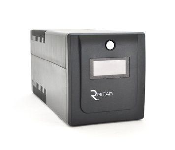 ИБП Ritar RTP1200 (720Вт) Proxima-D, LCD, AVR, 3st, 4x UNIVERSAL socket, 2x12V7 Ач, пластик. кейс U_05852 фото