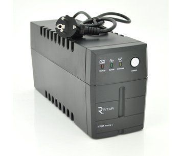 ДБЖ Ritar RTP625 (375W) Proxima-L LED AVR 2st 2xUNIVERSAL socket 1x12V7Ah plastik Case ( 300 x 100 x 140 U_5845 фото