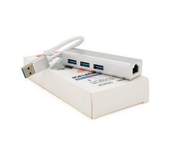 Контроллер USB 3.0 to Ethernet VEGGIEG U3-3U-S, сетевой адаптер RTL-8152B+FE2.2S U_19894 фото