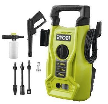 Мінімийка високого тиску Ryobi RY110PWA, 1400Вт, 110Бар, 390л/год, шланг 5м, 5.6кг RC_5133005365 фото