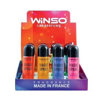 Набор ароматизаторов Winso Magic Spray MIX №3, 30мл, 12шт LI_500033 фото