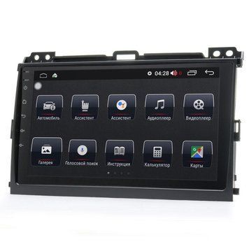 Штатная автомагнитола Prime-X 22-002/9B, 2+32, 4G для TOYOTA Land Cruiser Prado (120) 2002-2009 PX_2000000017563 фото