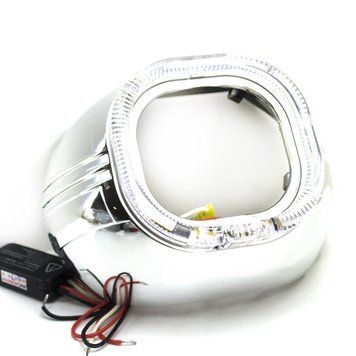 Маски 2,8" APOLO square (квадратна) DRL LED CREE 4300 k KL_1510 фото