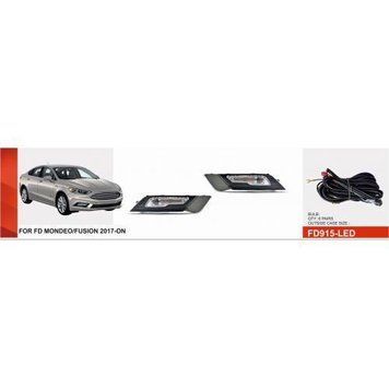 Фары доп.модель Ford Fusion 2017-18/FD-915L/эл.проводка (FD-915-LED) OL_49137 фото