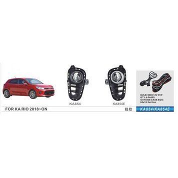 Фары доп.модель KIA Rio/2017-20/KA-854E/HB4(9006)-12V55W/эл.проводка (KA-854E) OL_51321 фото