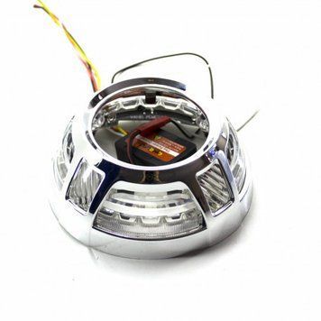 Маски 2,8" Macan DRL LED W+Y CREE KL_1831 фото