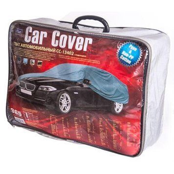 Тент для автомобиля CC13402 M серый с подкладкой PEVA+Non PP Cotton/432х165х119 к.з. OL_00000061066 фото