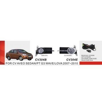 Фары доп.модель Chevrolet Aveo Sedan II/2006-12/CV-304E/H3-12V55W/эл.проводка (CV-304E) OL_55637 фото