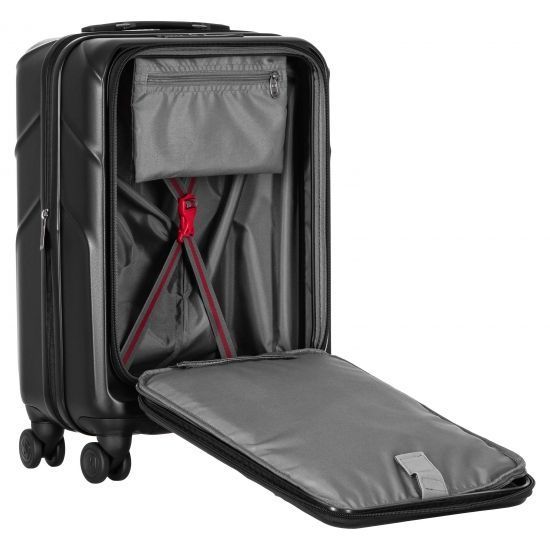 Набор чемоданов Wenger Amplix Hardside, поликарбонат, (S+M+L), TSA, 4 колеса, EXP, черный RC_653335 фото