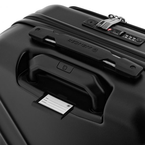 Набор чемоданов Wenger Amplix Hardside, поликарбонат, (S+M+L), TSA, 4 колеса, EXP, черный RC_653335 фото