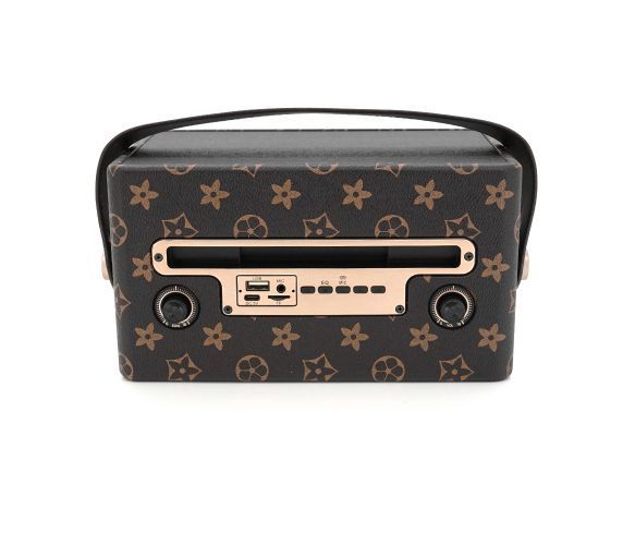 Колонка Kisonli G100 Bluetooth 5.0, 2х10W, 1800 мАч, USB/TF/BT/AUX, DC: 5V/1A, Чёрный, Q12 U_31286 фото