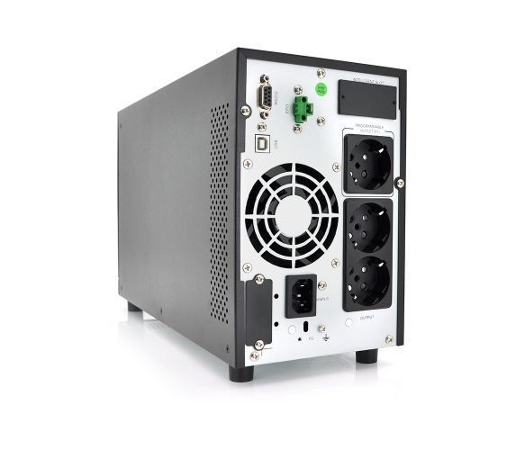 ДБЖ Merlion RTSW ARES II Lite3000 (2700 Вт) LCD, 162-290VAC, AVR 1st, IEC outlet, 4x12V9 Ач, USB & RS232, Q1 (147x237х444) 29,3 кг U_00899 фото