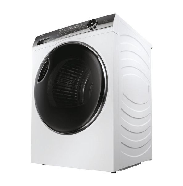 Сушильна машина тепловий насос, 9кг, A+++, 59,5см, дисплей, пара, білий Haier RC_HD90-A3Q979U1-S фото