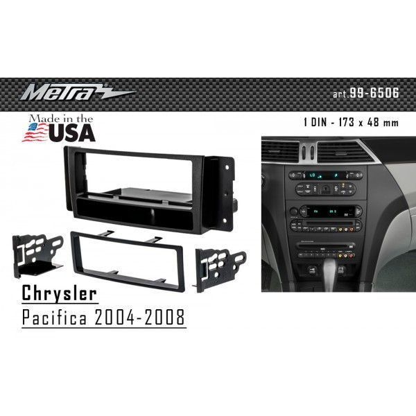Перехідна рамка Metra 99-6506 для Chrysler Pacifica 2004-2008 AV_99-6506 фото