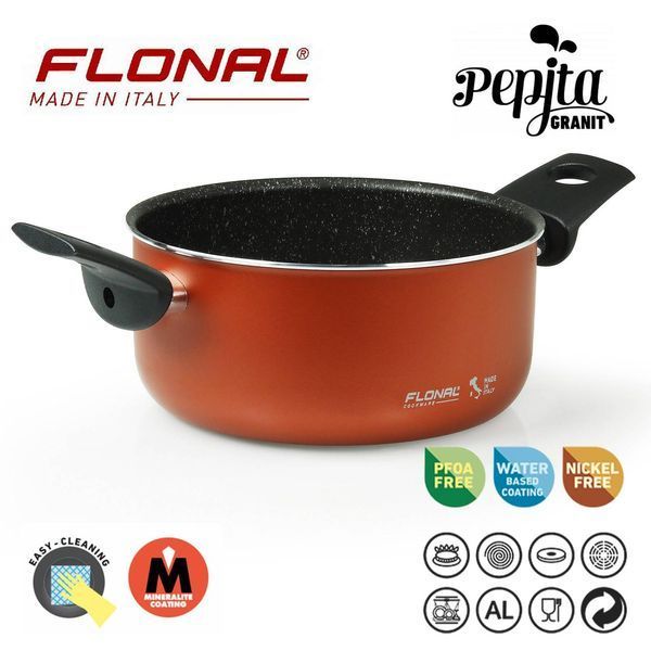 Кастрюля Flonal Pepita Granit 4,4 л (PGFC22450) DS_DAS301967 фото