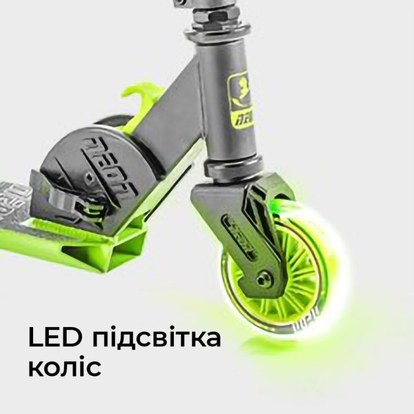 Самокат Neon Vector зеленый RC_NT05G2 фото