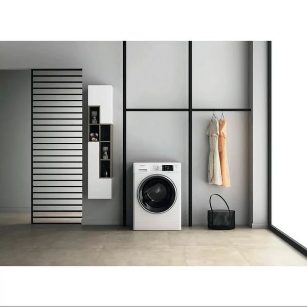 Пральна машина Whirlpool фронтальна, 11(7)кг, 1600, A, 60см, дисплей, пара, інвертор, білий RC_FFWDB1176258BCVUA фото