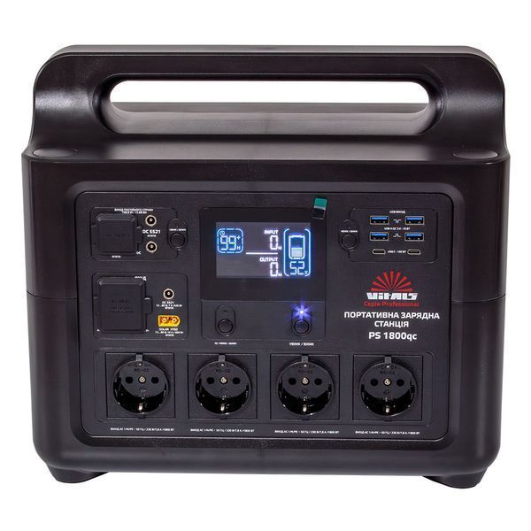 Портативная аккумуляторная станция Vitals Professional PS 1800qc IN_223638 фото