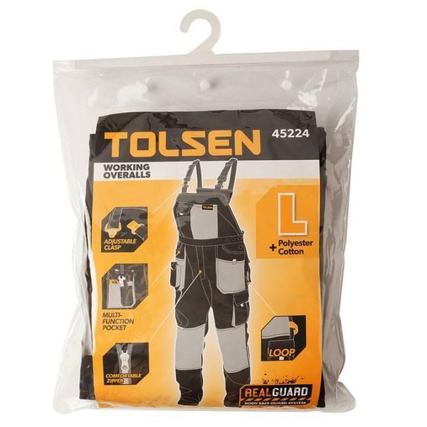 Напівкомбінезон робочий розмір L Tolsen TG_45224 фото