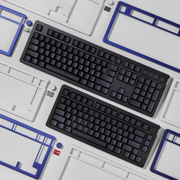 Клавіатура механічна Alloy Rise 106key, Red, USB-A, EN/UA, RGB, чорний HyperX RC_7G7A3AA фото