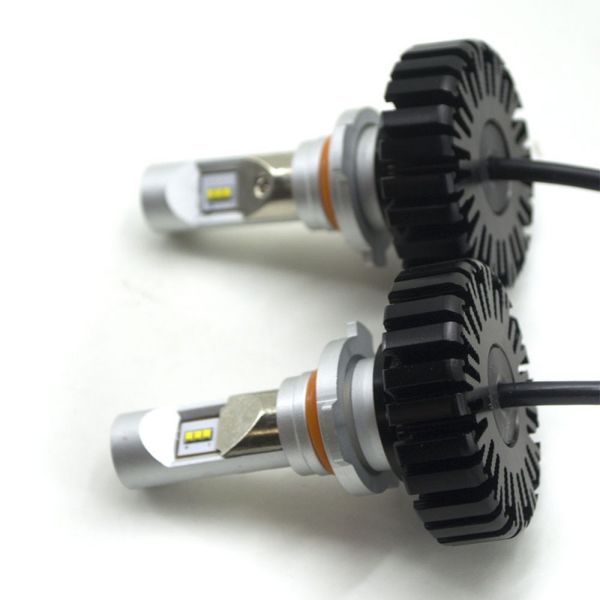 Лампы LED SUPER F6 HB3 5000K, Комплект 2 шт. KL_1353 фото