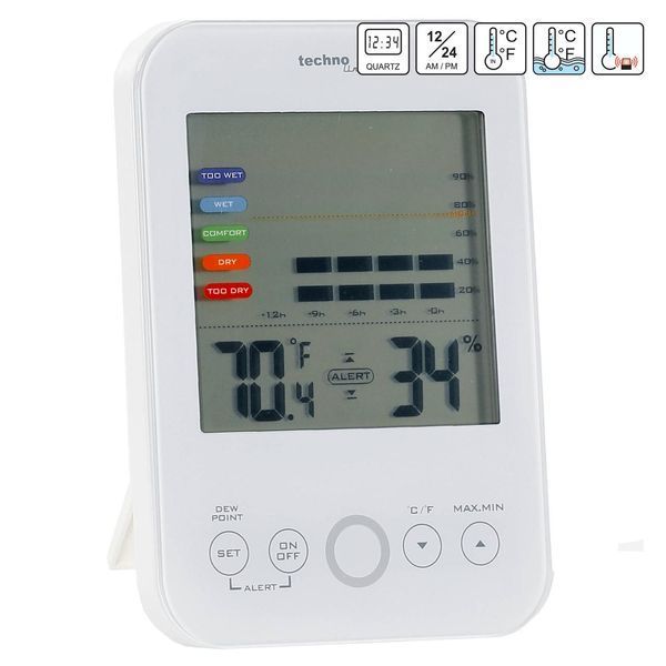 Термогігрометр Technoline WS9422 White (WS9422) DS_DAS301191 фото