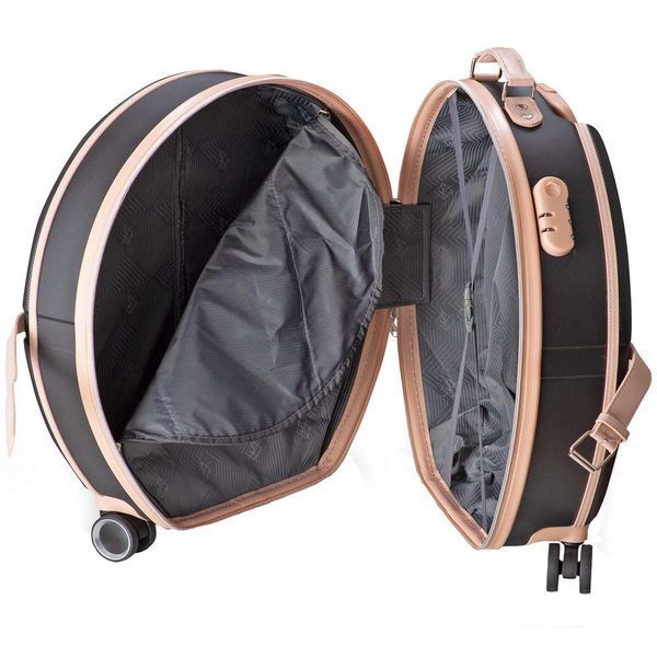 Валіза Semi Line 24" (M) Black/Pink Cream (T5671-3) DS_DAS302671 фото