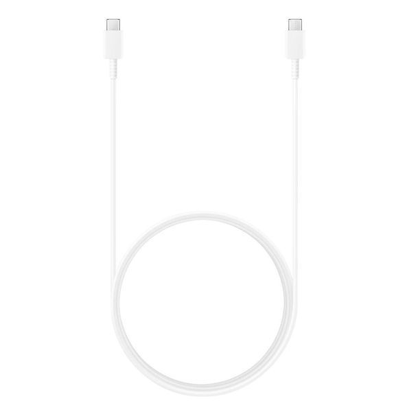 Кабель USB-C > USB-C заряджання/синхронізація Samsung 1.8м, Type-C, 5A, 100Вт, білий RC_EP-DX510JWRGRU фото