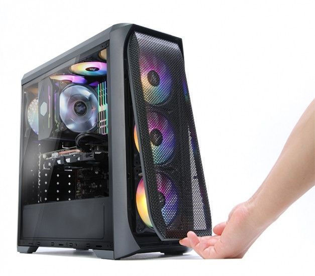 Корпус Zalman N5 MF, без БП, 1xUSB3.0, 2xUSB2.0, 4x120мм RGB s, VGA 365мм, LCS ready, Acrylic Side Panel, ATX, RC_N5MF фото