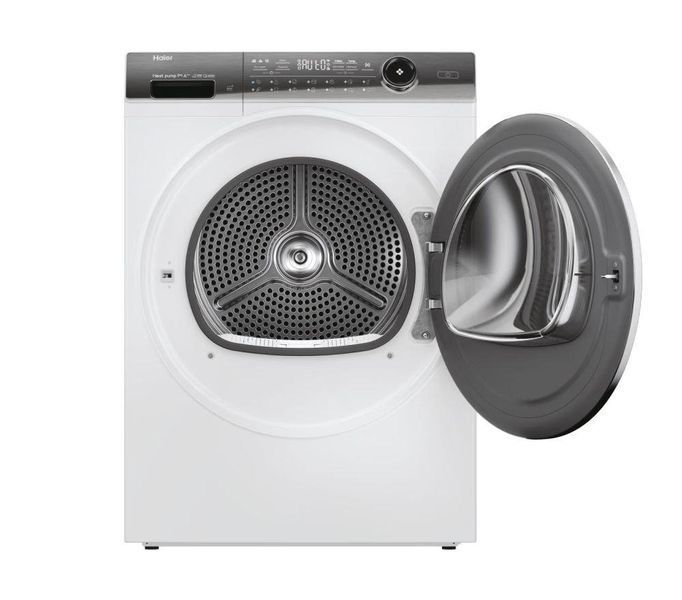Сушильна машина тепловий насос, 9кг, A+++, 59,5см, дисплей, пара, білий Haier RC_HD90-A3Q979U1-S фото