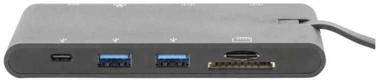 Док-станція DIGITUS Travel USB-C, 9 Port RC_DA-70865 фото