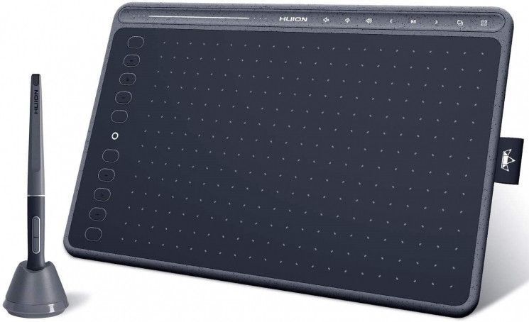 Графический планшет Huion HS611 USB Space Grey RC_HS611SG_HUION фото