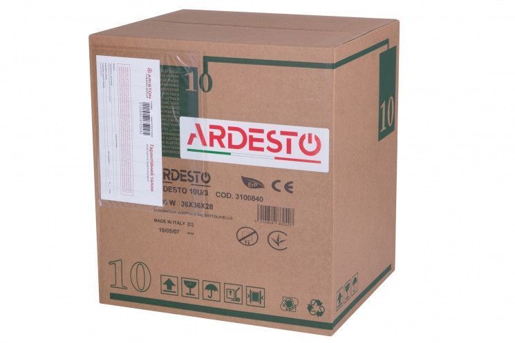 Водонагрівач електр. Ardesto 3100840 компакт, 10л, 1,2кВт, монтаж під мийкою, мех. кер-ня, B, Італія, RC_3100840 фото