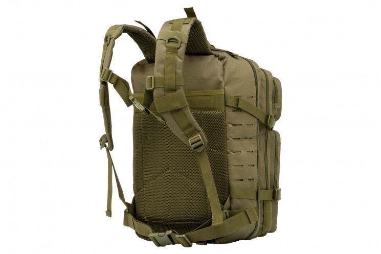 Рюкзак тактичний 2Е, 45L, Laser Cut, зелений RC_2E-MILTACBKP-45L-OG фото